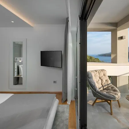 ヴィラ Labin Waterfront - Stunning Sea Views - Jacuzzi - Sauna - Pool Table
